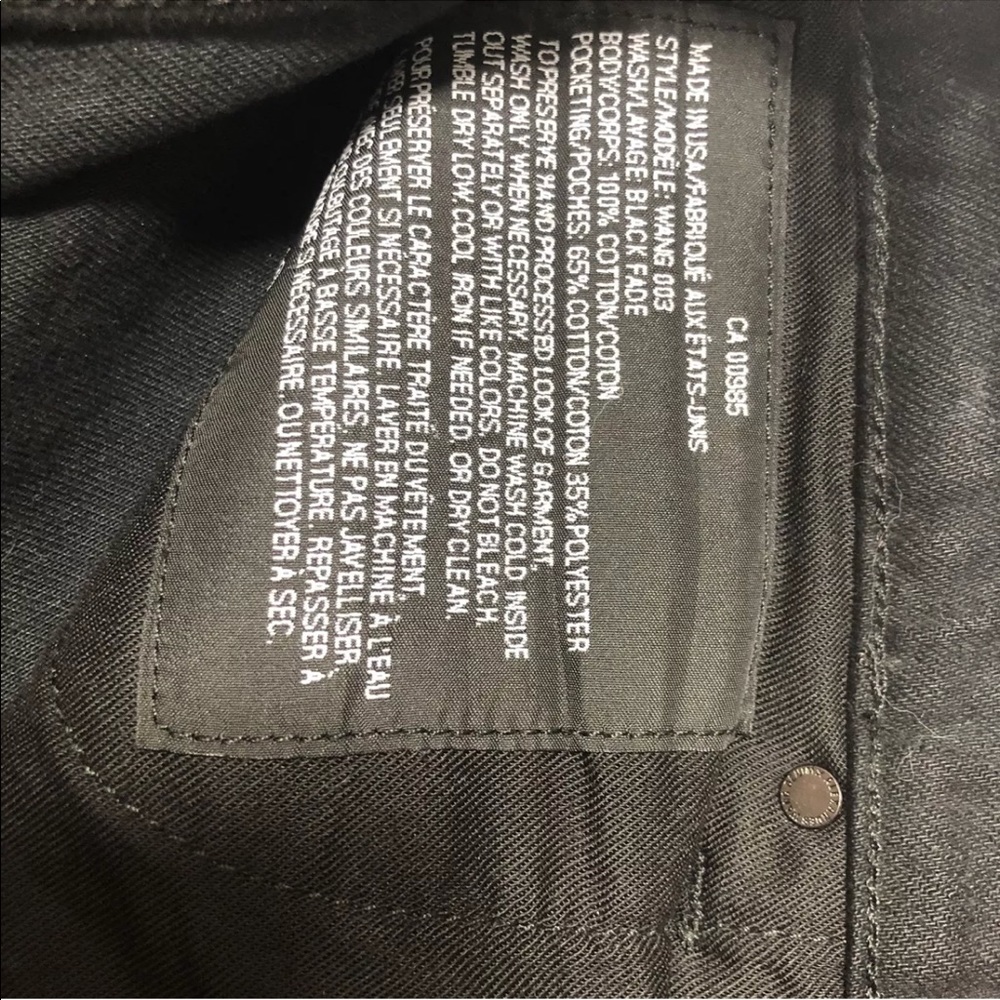 Alexander Wang Jeans boyfriend low rise size 26 - Picture 4 of 6